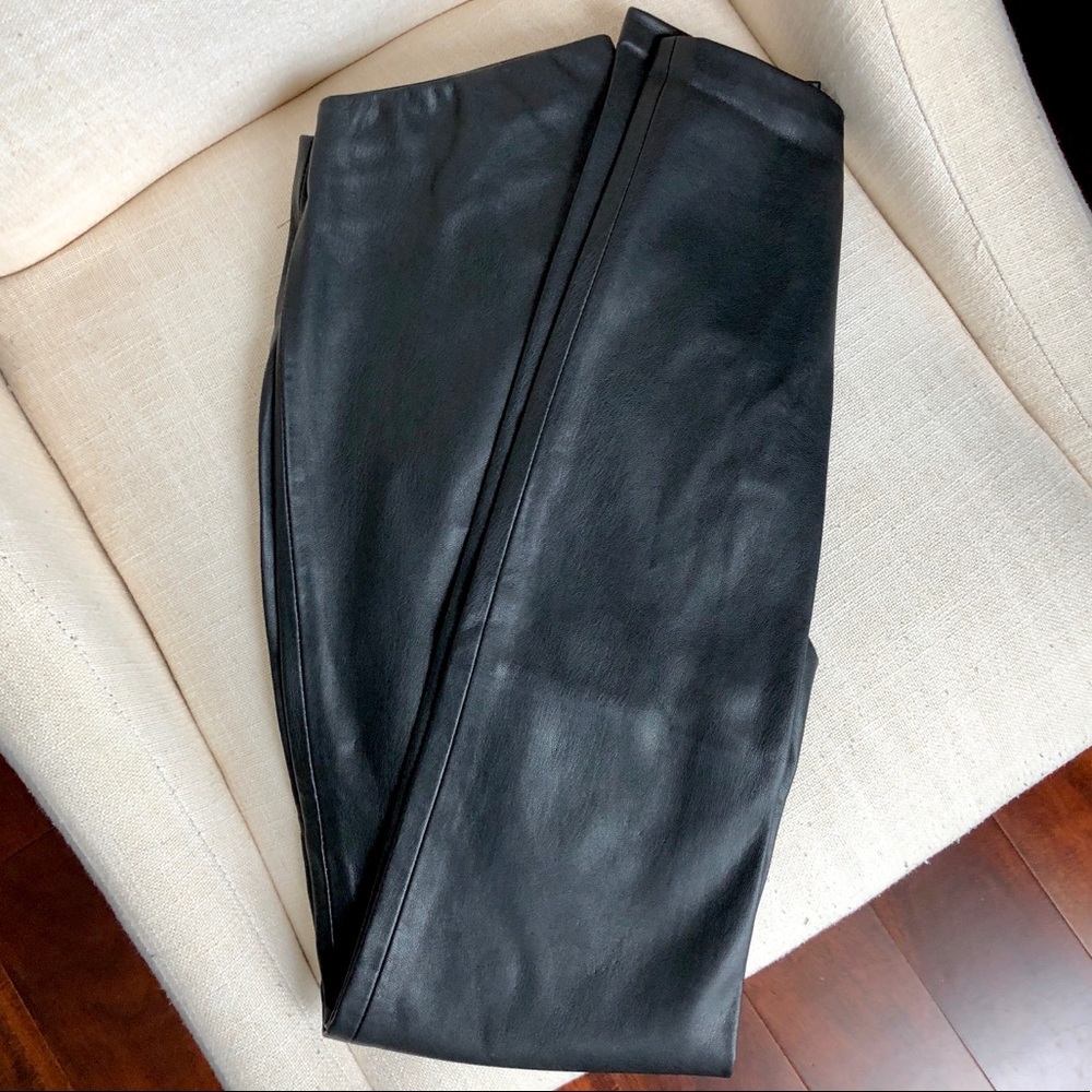 Zara Faux Leather Pants